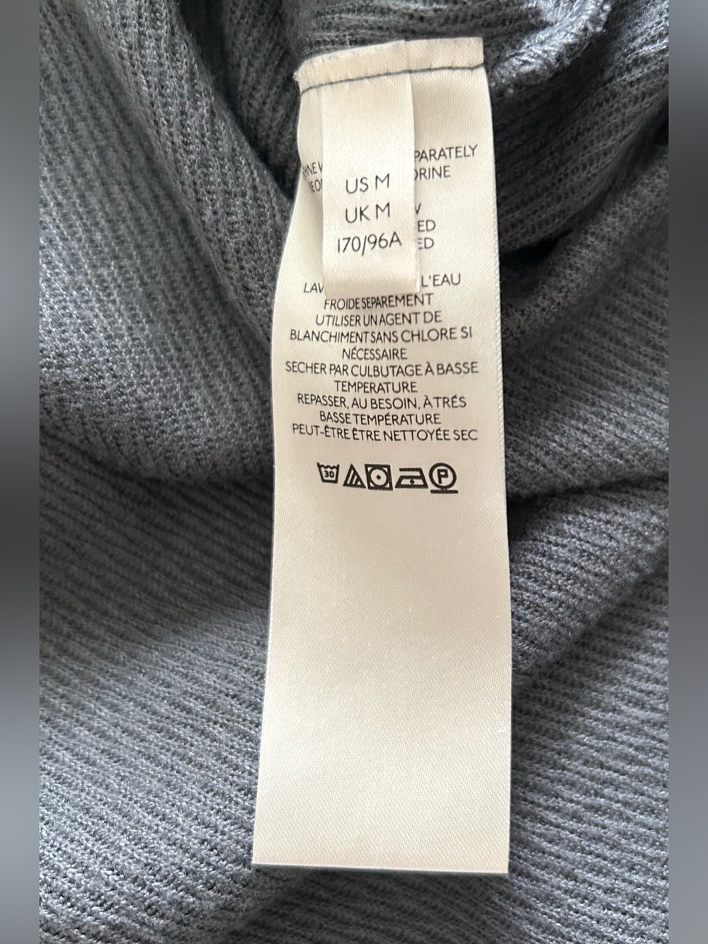 We The Free by Free People “Snowy” Thermal Tunic in Dark Grey - Picture 8 of 11